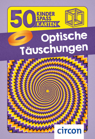 Optische Täuschungen - 50 Kinderspaßkarten