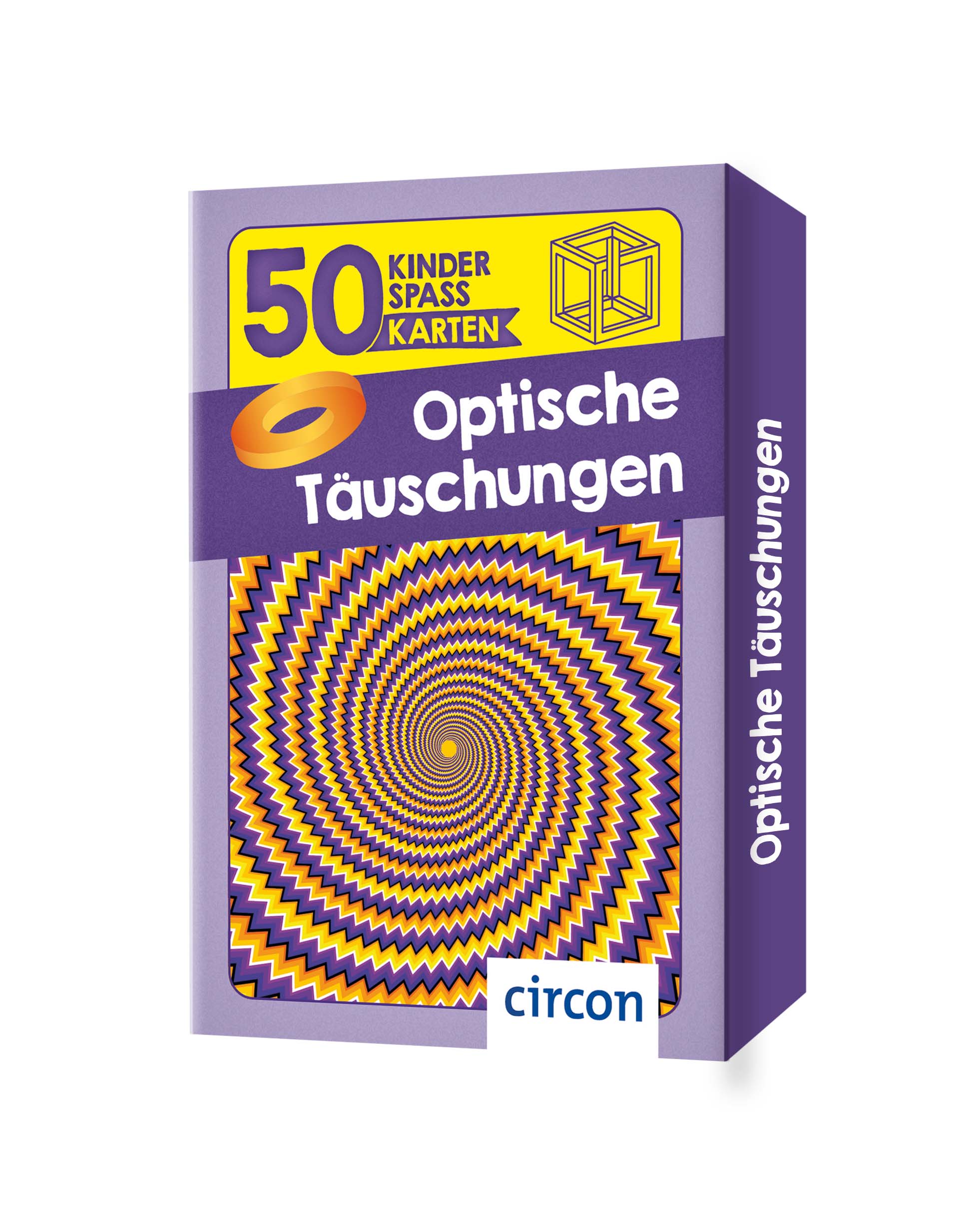 Optische Täuschungen - 50 Kinderspaßkarten