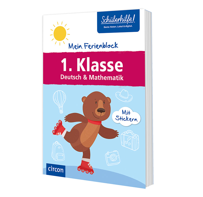 Mein Ferienblock - 1. Klasse