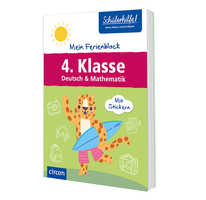Mein Ferienblock - 4. Klasse