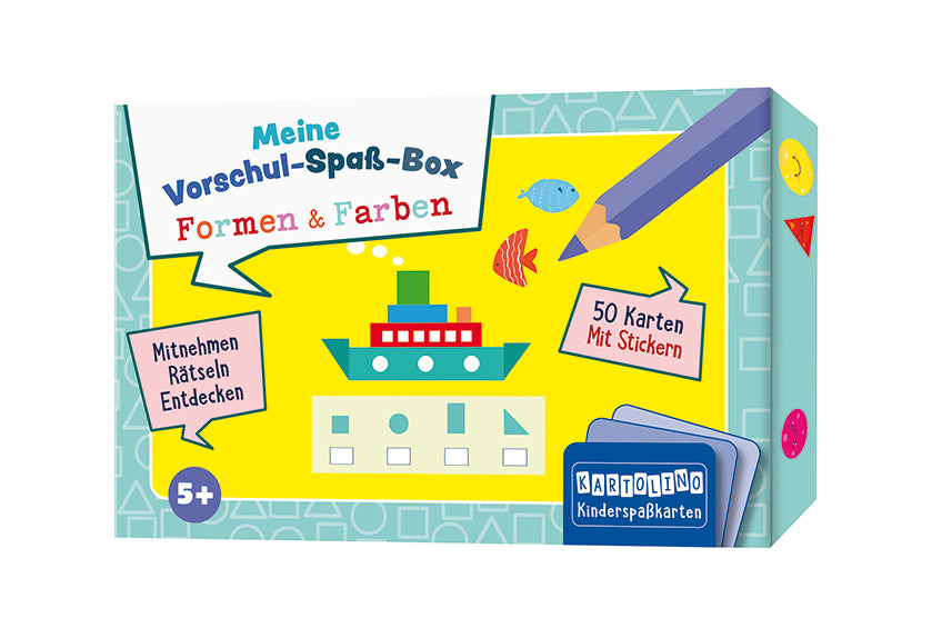 Meine Vorschul-Spaß-Box - Formen & Farben