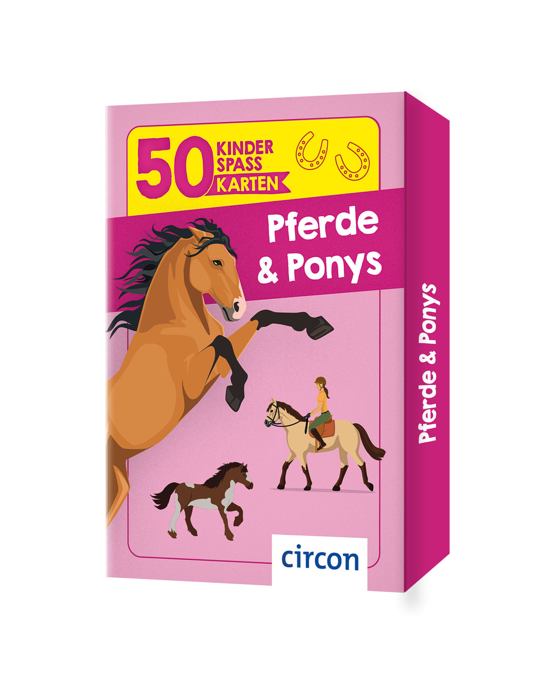 Pferde &amp; Ponys - 50 Kinderspaßkarten