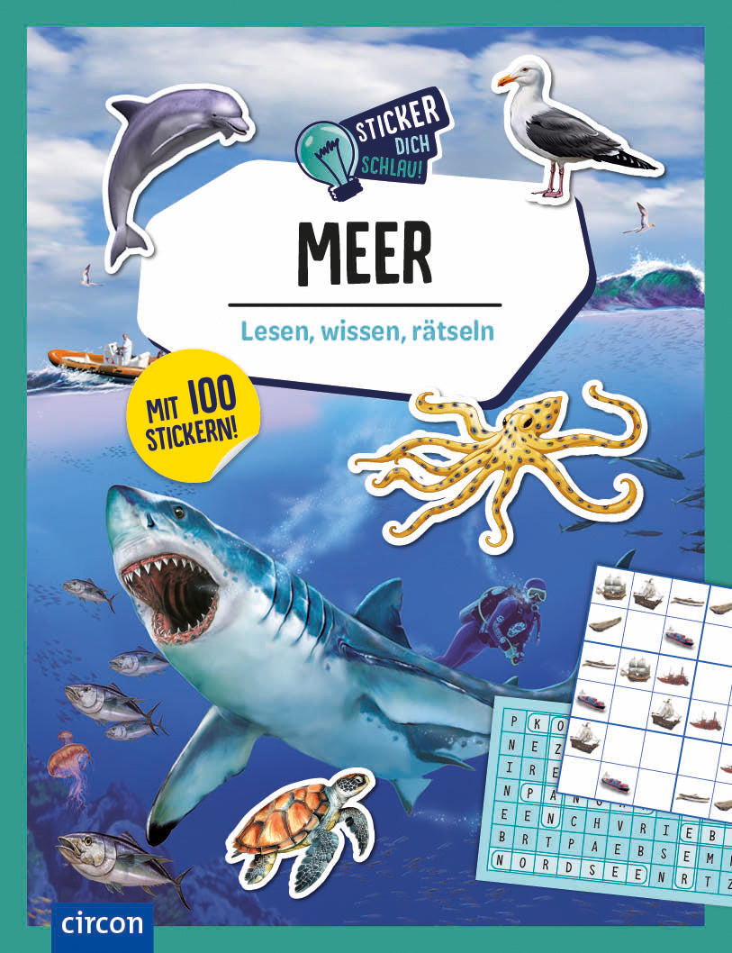 Sticker dich schlau! - Meer