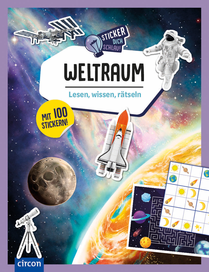 Sticker dich schlau! - Weltraum