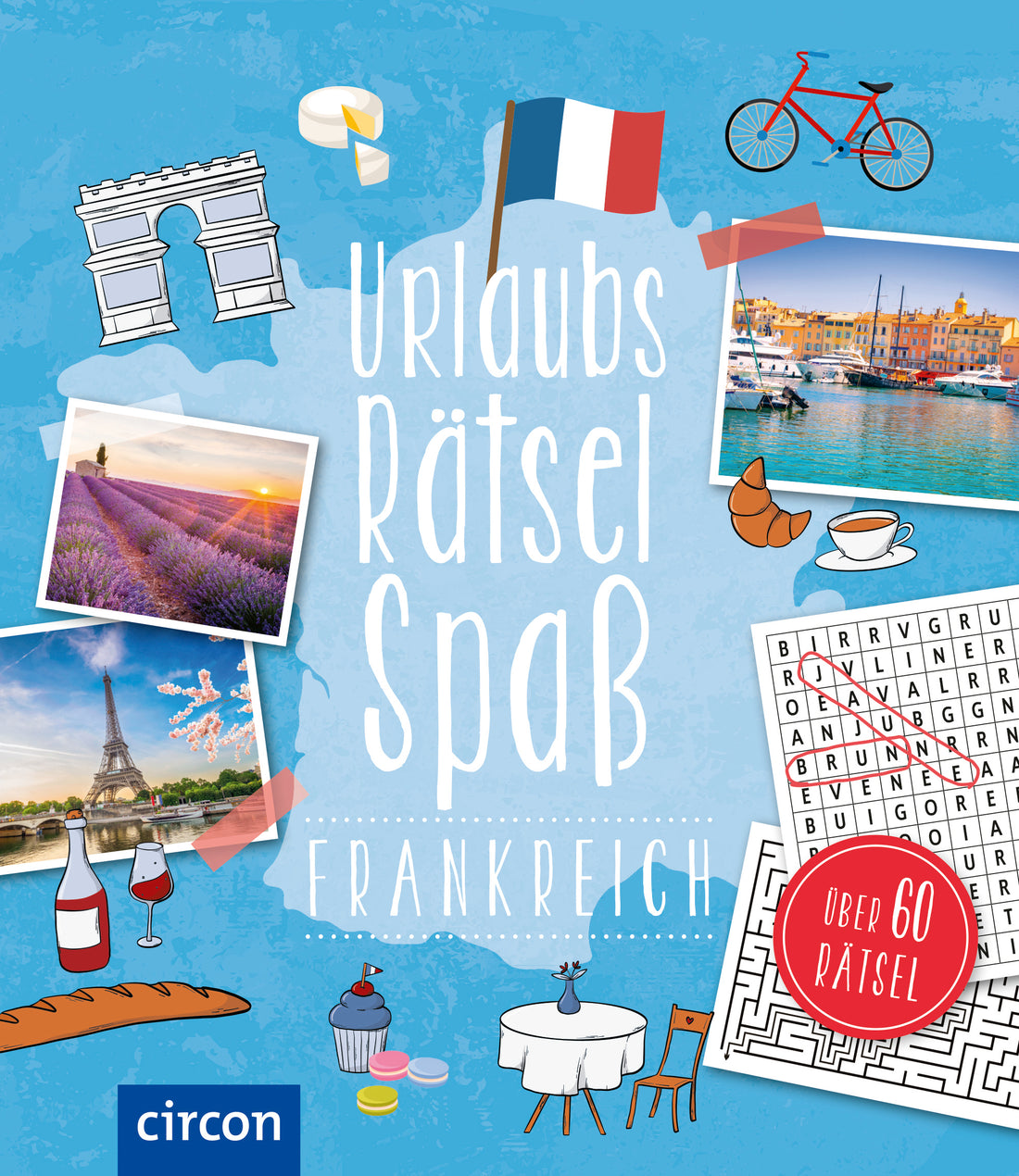 Urlaubrätsel-Spaß Frankreich