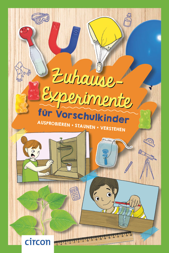 Zuhause-Experimente für Vorschulkinder